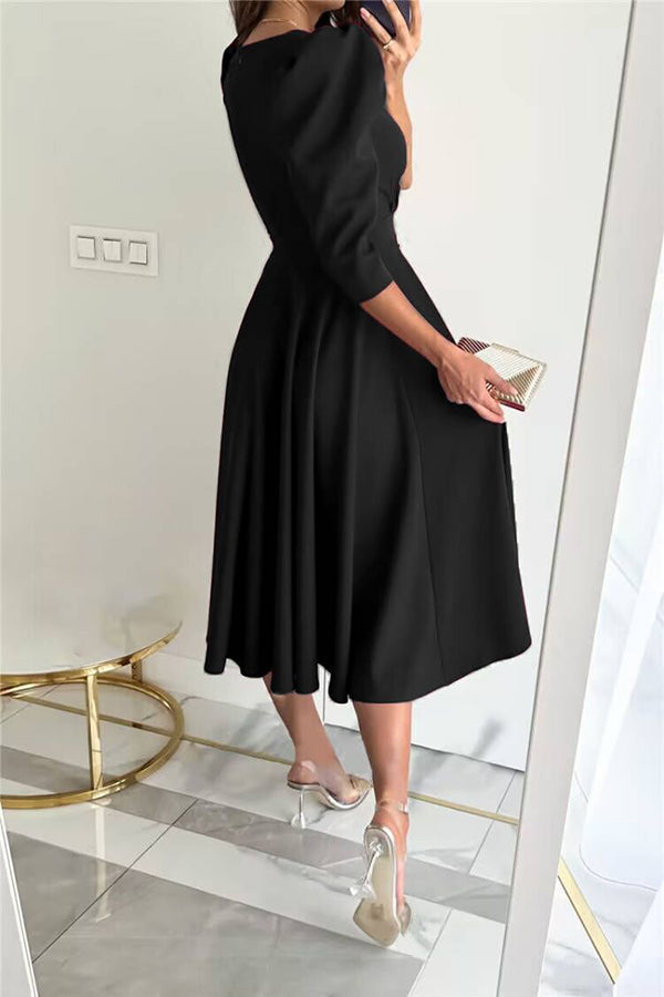 A Vintage Style Dress with Delicate Timeless Details