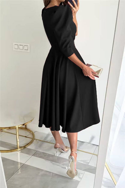 A Vintage Style Dress with Delicate Timeless Details
