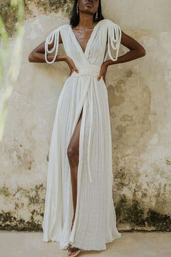 A Vintage Style Dress with Delicate Timeless Details