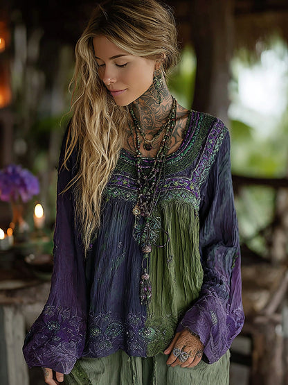 Vintage Inspired Top with a Contemporary Edge