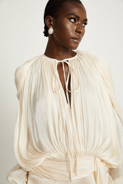 A Vintage Style Dress with Delicate Timeless Details