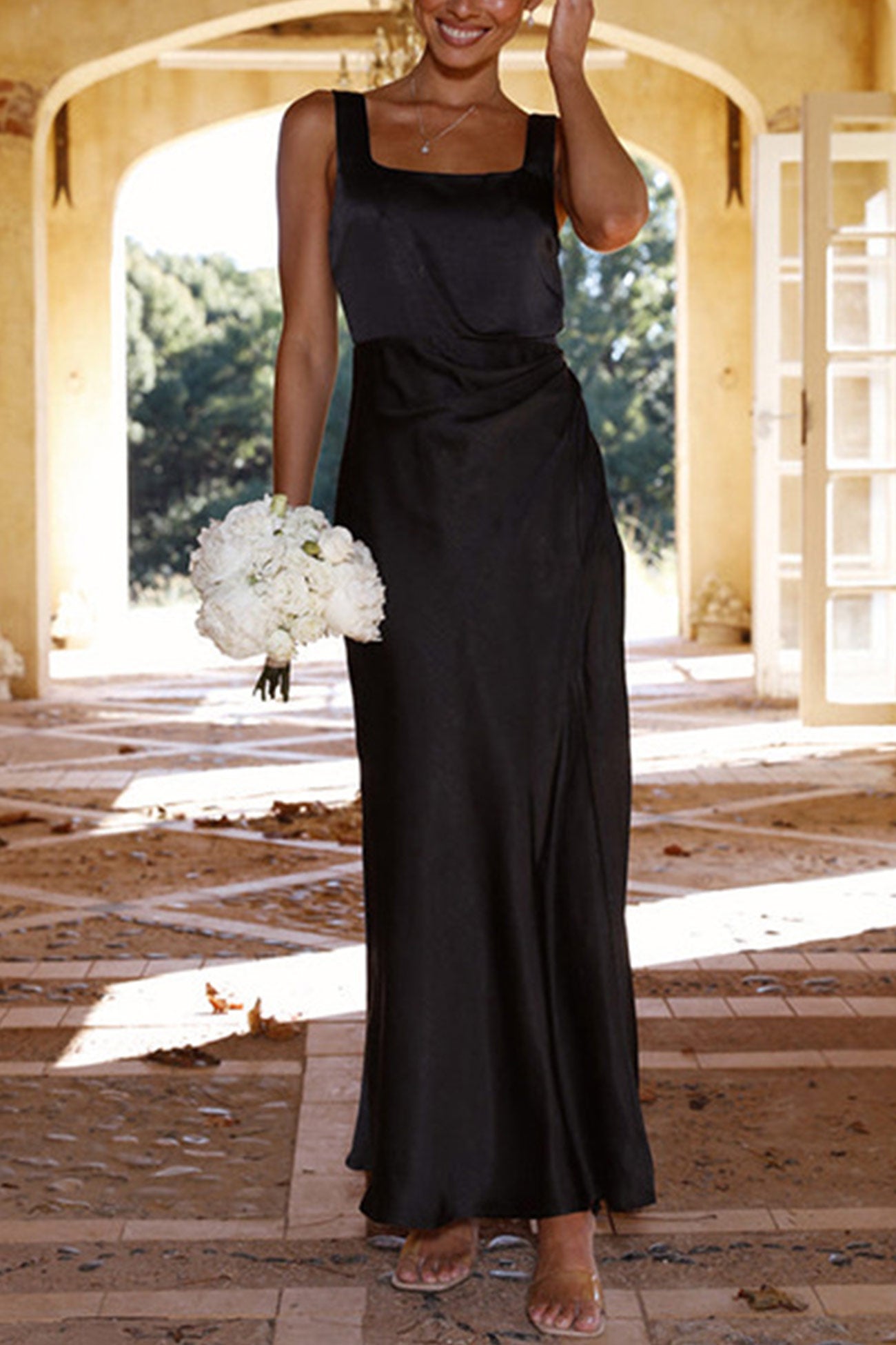 Elegantly Styled Dress for Everyday Wear