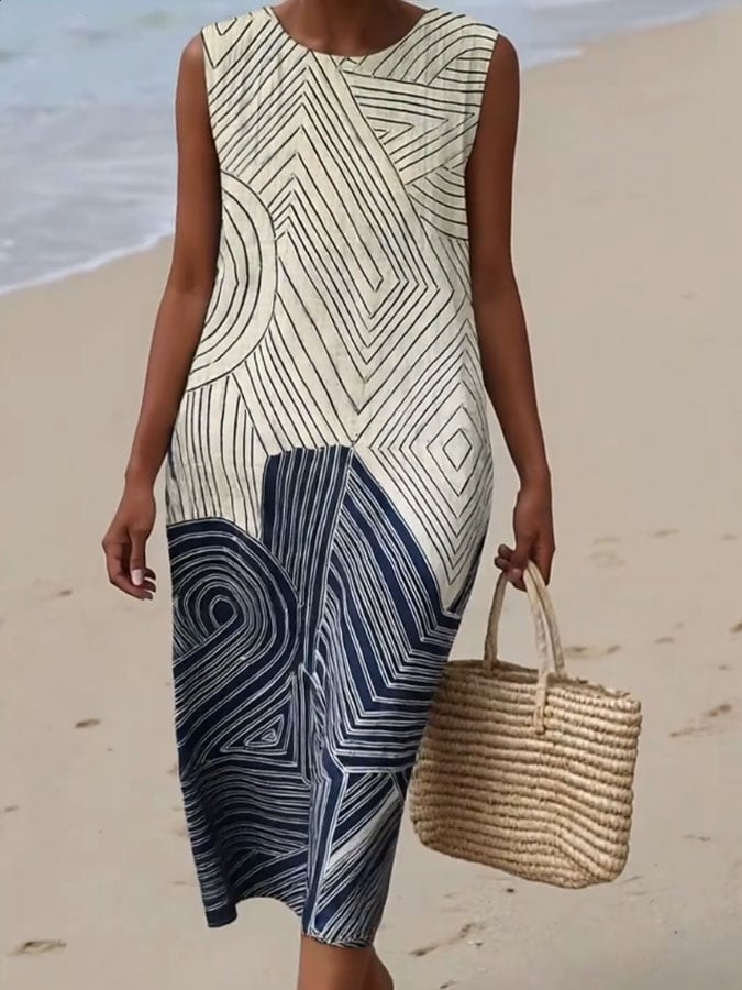 Classic Vintage Dress with a Flattering Fit