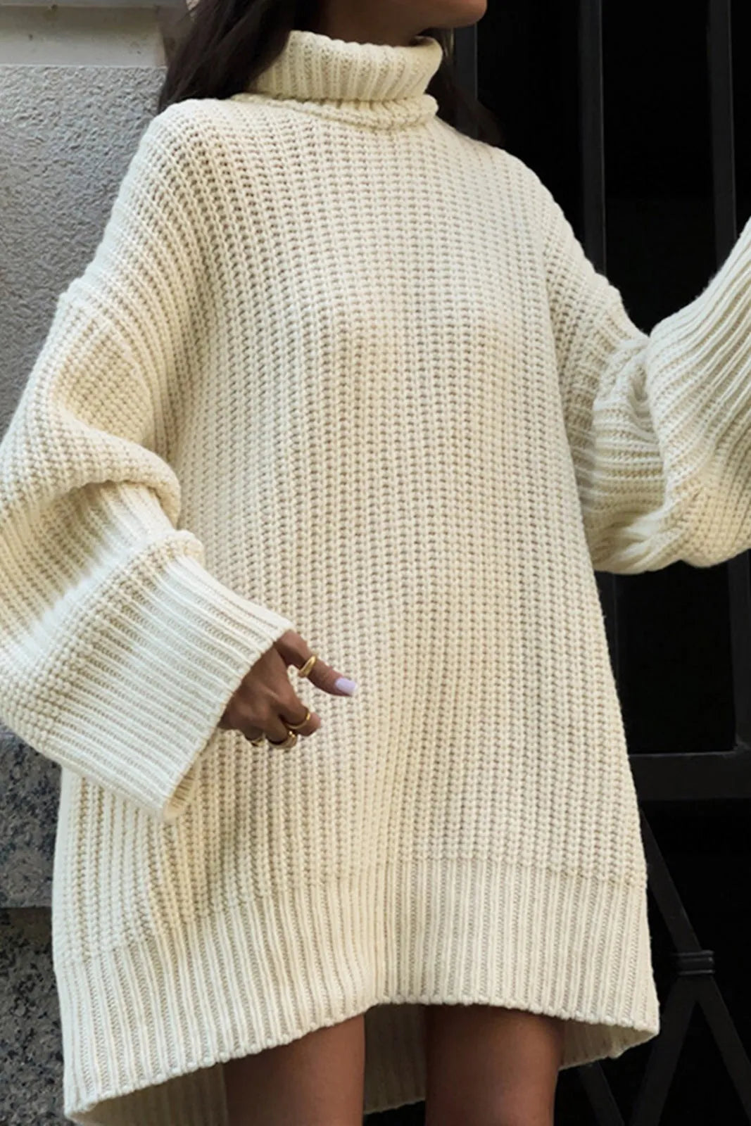 Classic Vintage Sweater with a Flattering Fit