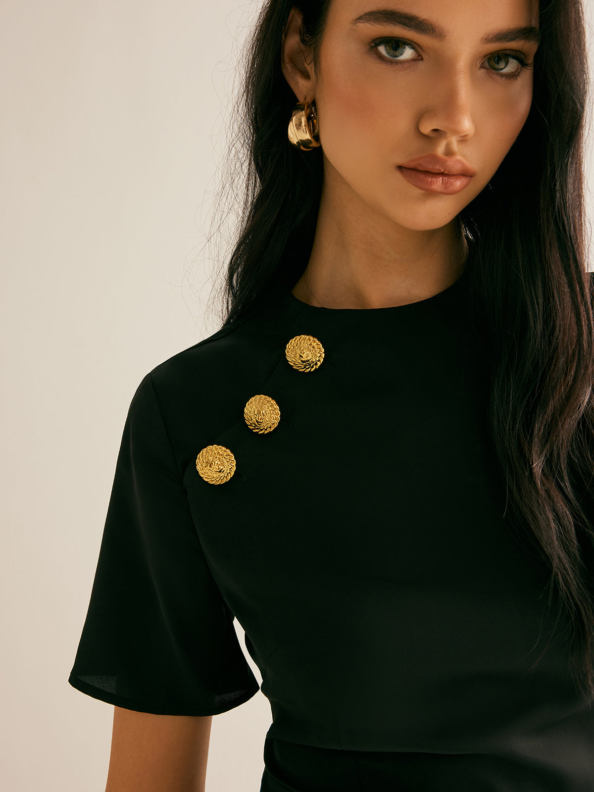 Elegantly Styled Dress for Everyday Wear