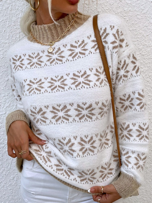 Classic Vintage Sweater with a Flattering Fit