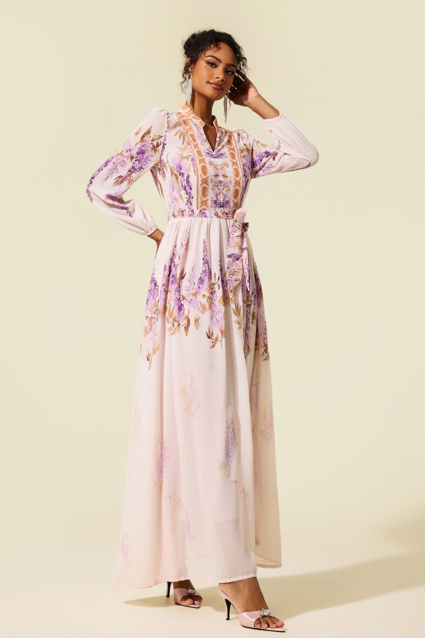 A Vintage Style Dress with Delicate Timeless Details