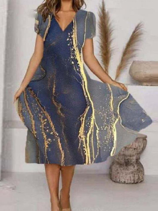 Elegantly Styled Dress for Everyday Wear