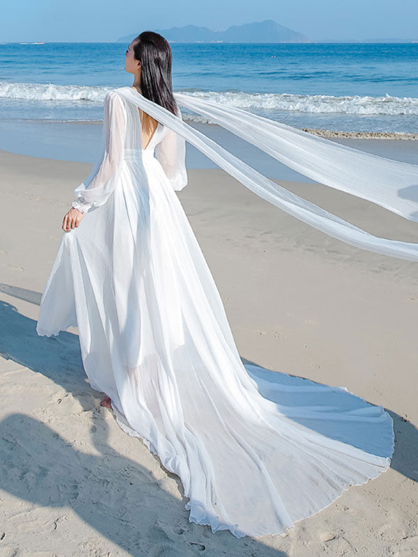 A Vintage Style Dress with Delicate Timeless Details
