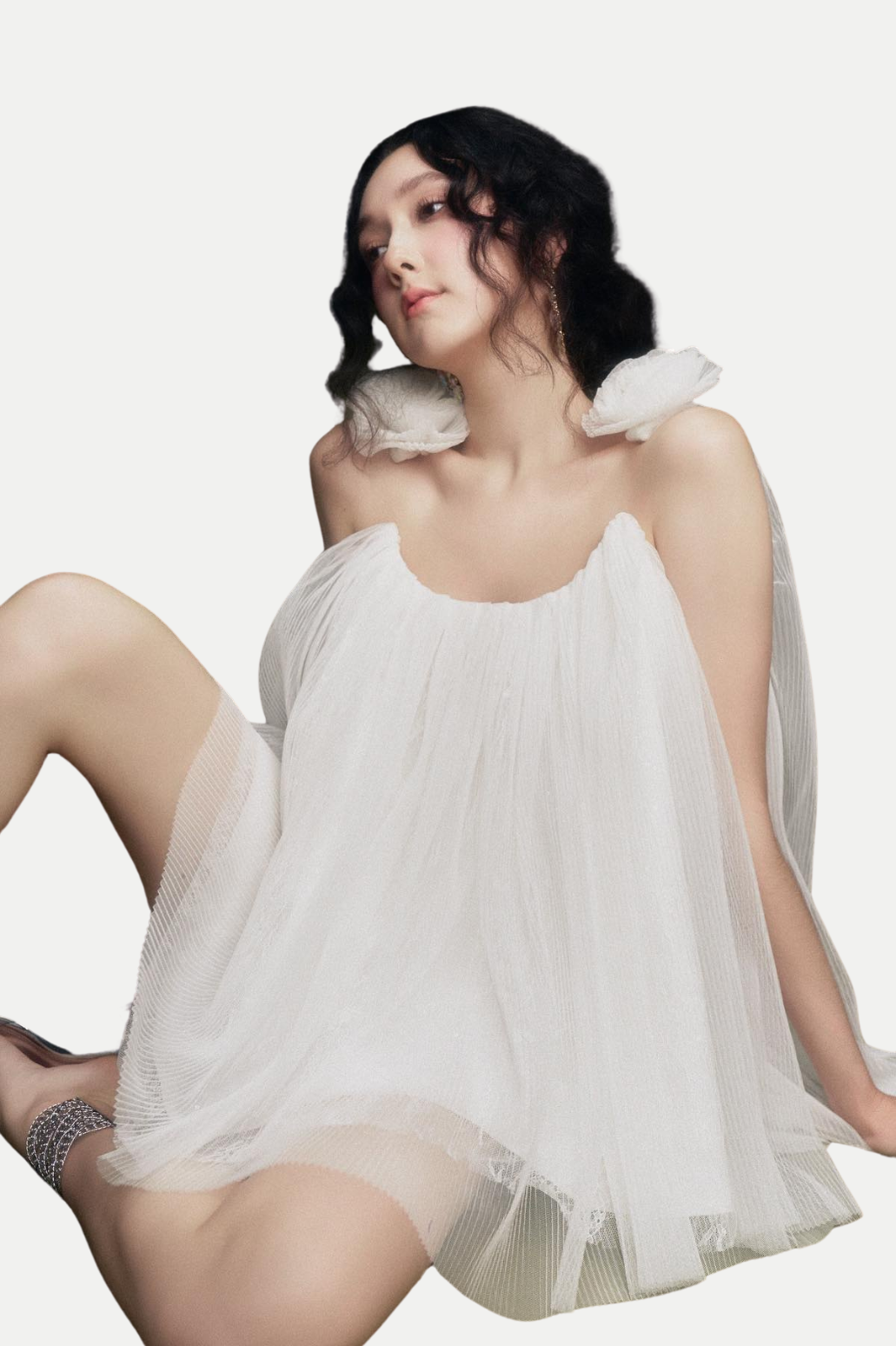 A Vintage Style Dress with Delicate Timeless Details