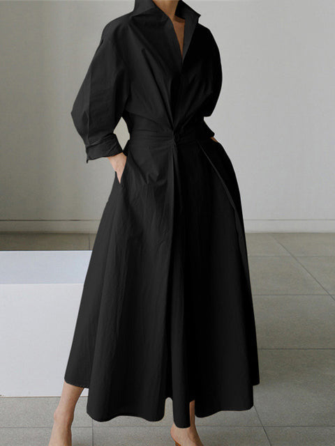 Well Tailored Dress with a Graceful Silhouette