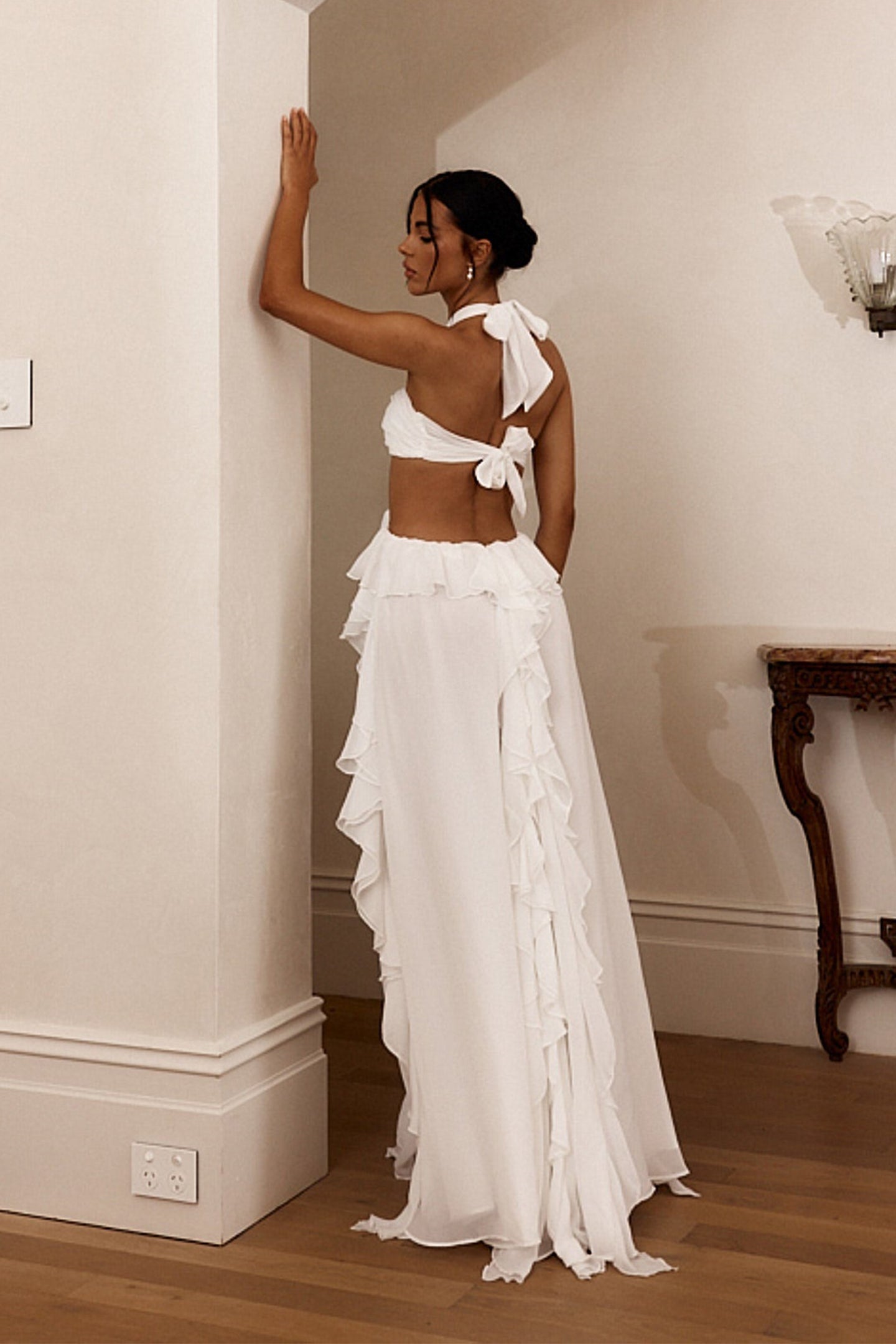 A Vintage Style Dress with Delicate Timeless Details