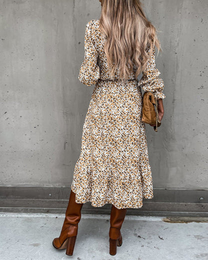 A Vintage Style Dress with Delicate Timeless Details