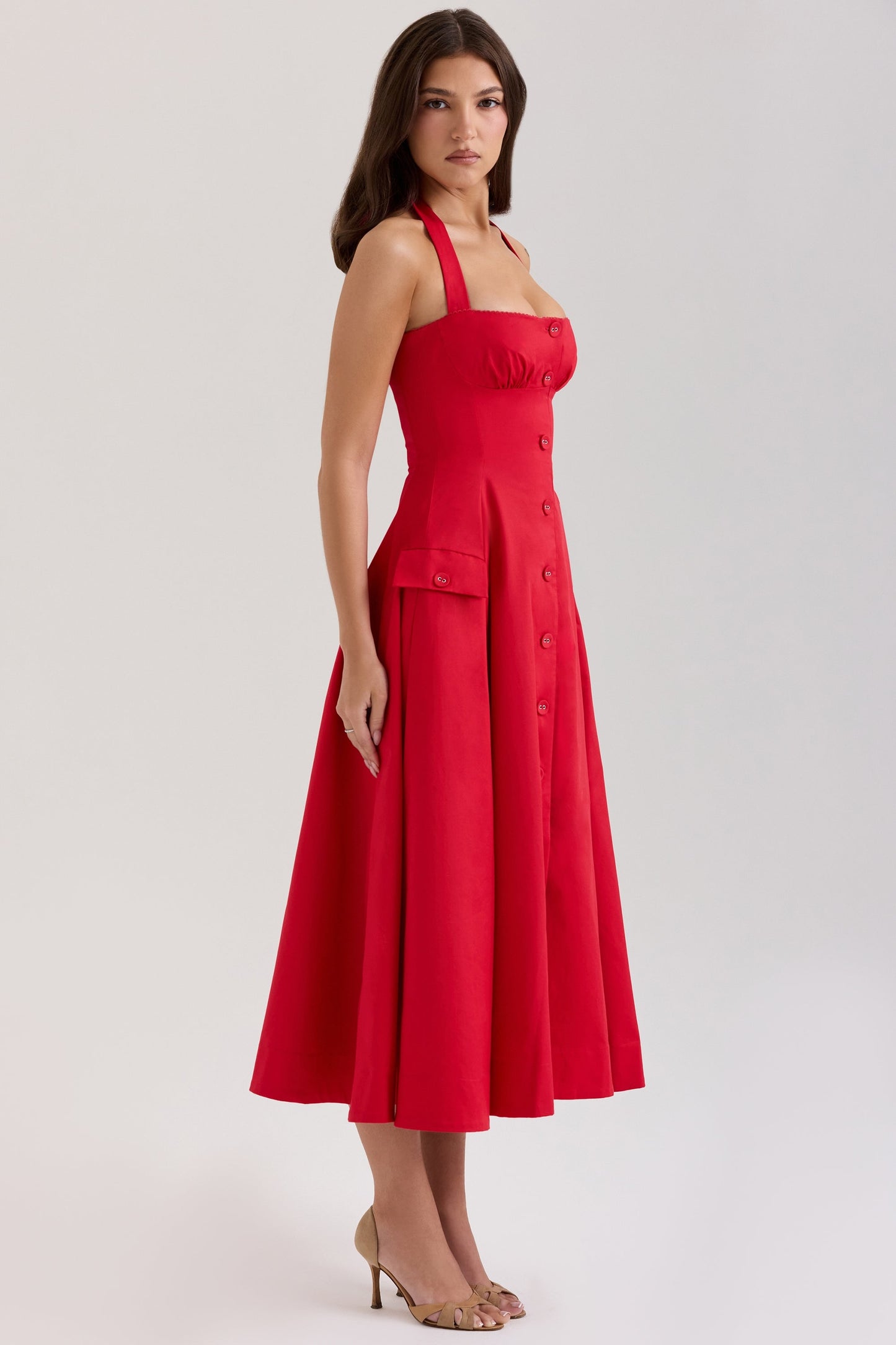 Classic Vintage Dress with a Flattering Fit