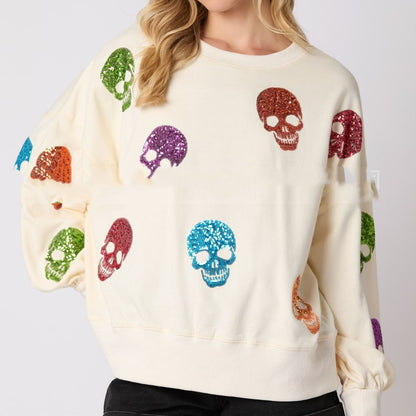 Milky White Skull
