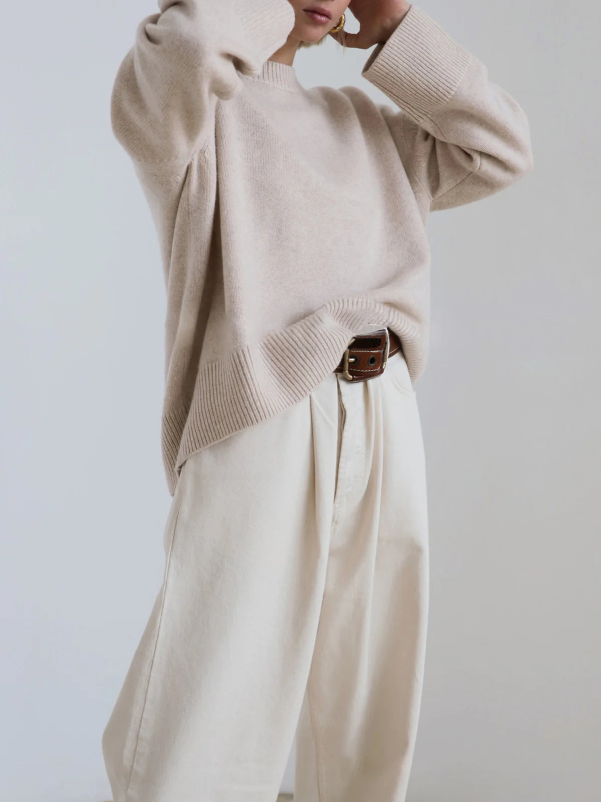 Beautifully Balanced Sweater with Timeless Character