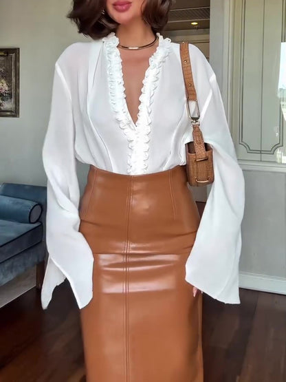 Elegantly Styled Blouse for Everyday Wear
