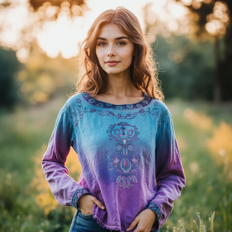 Gracefully Styled Blouse for Any Occasion