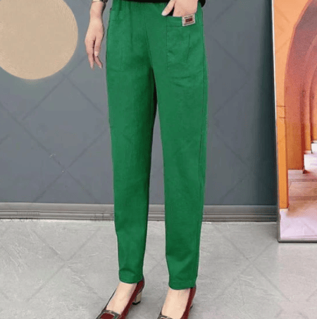 A Vintage Style Pants with Delicate Timeless Details