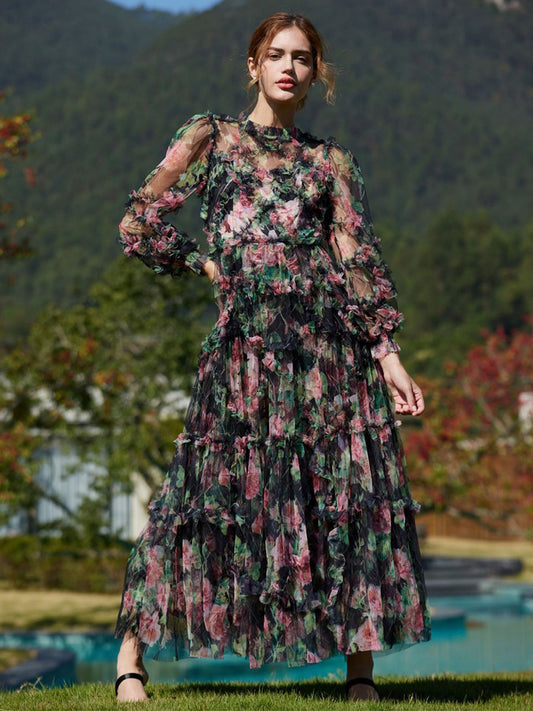 A Vintage Style Dress with Delicate Timeless Details