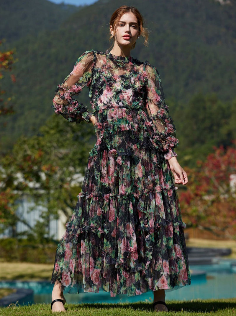 A Vintage Style Dress with Delicate Timeless Details