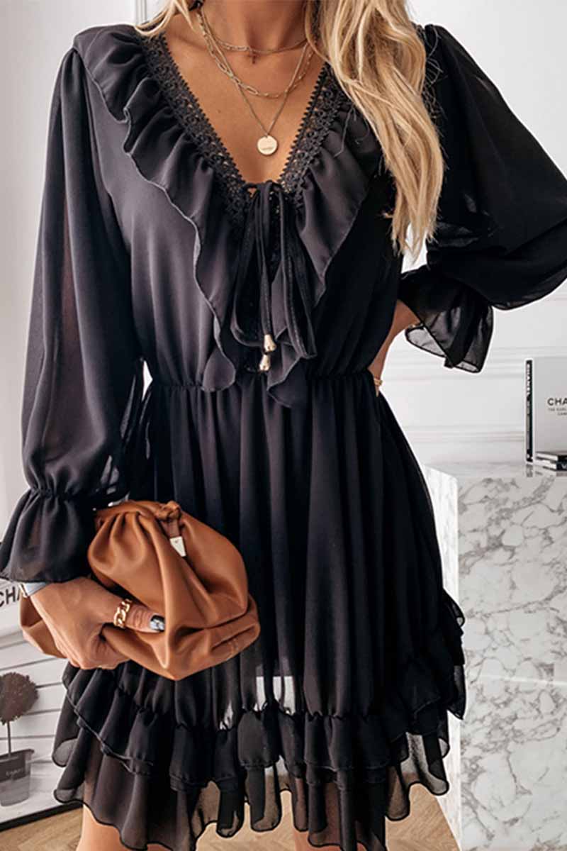 A Vintage Style Dress with Delicate Timeless Details
