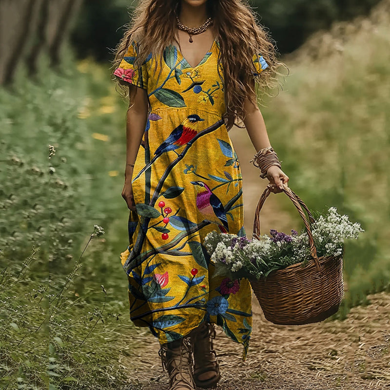 Classic Vintage Dress with a Flattering Fit