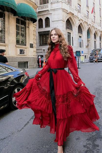 A Vintage Style Dress with Delicate Timeless Details