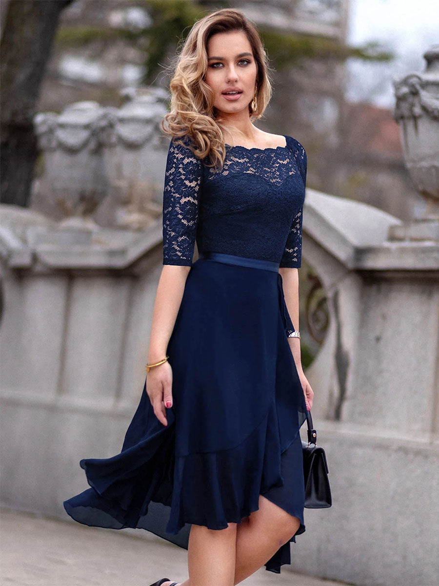 Well Tailored Dress with a Graceful Silhouette