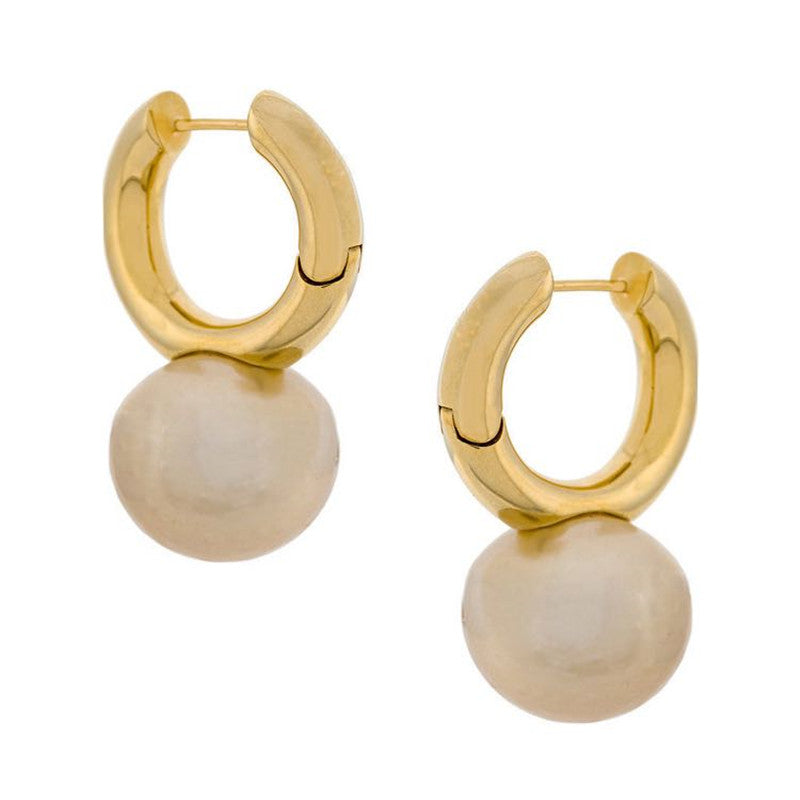 Delicate Artisan Pearl Earring
