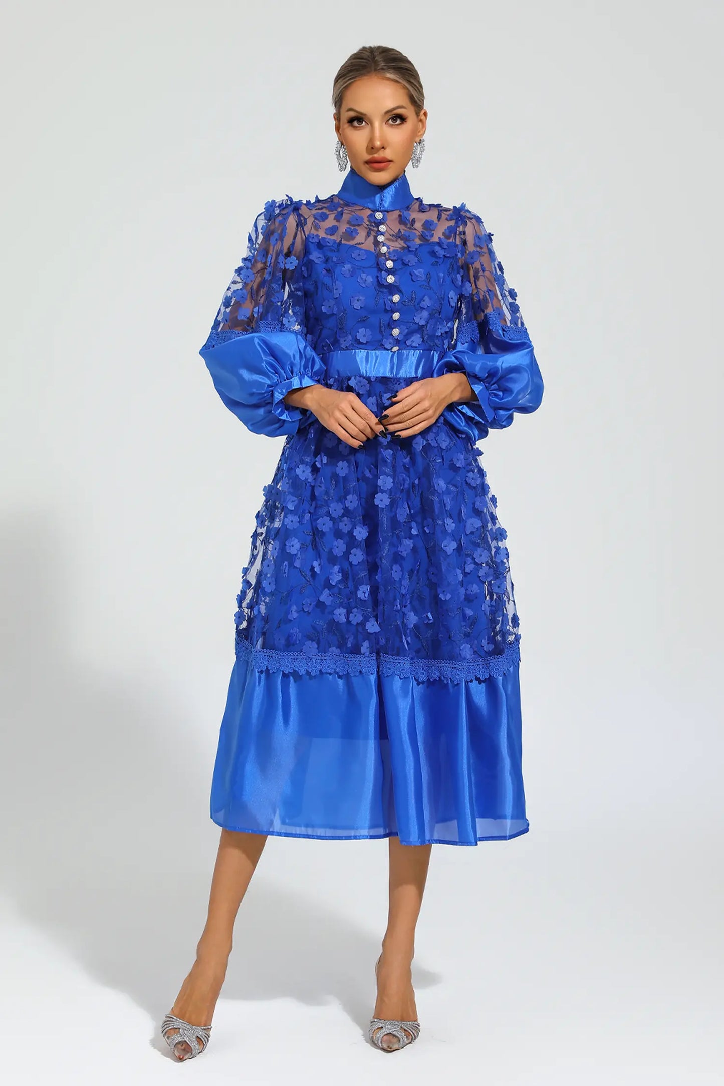 A Vintage Style Dress with Delicate Timeless Details