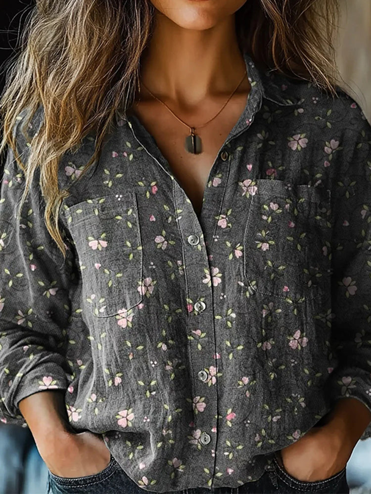 A Vintage Style Shirt with Delicate Timeless Details