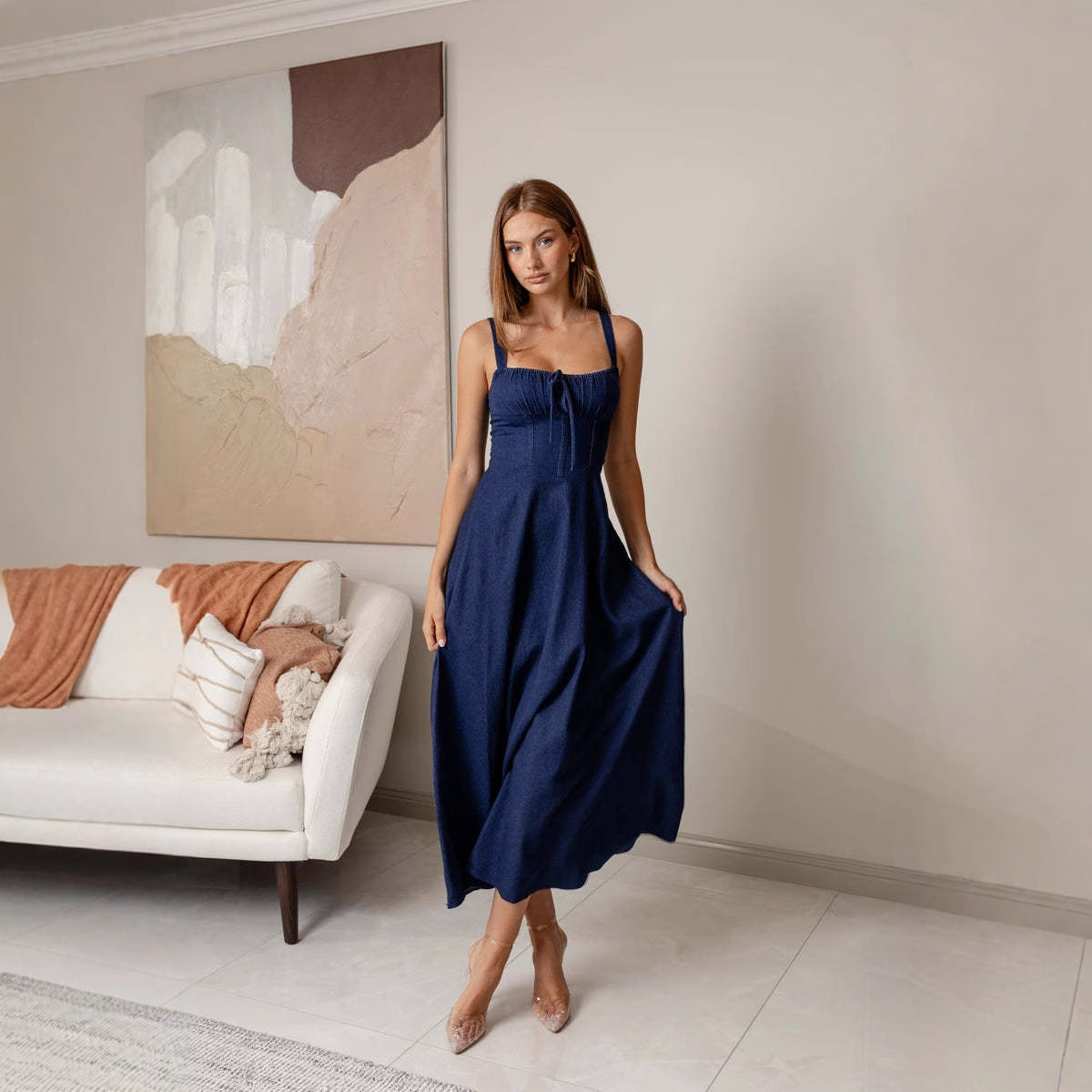 Classic Vintage Dress with a Flattering Fit