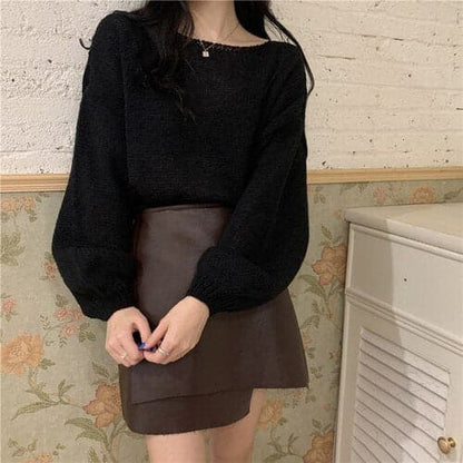 Vintage Inspired Sweater with a Contemporary Edge
