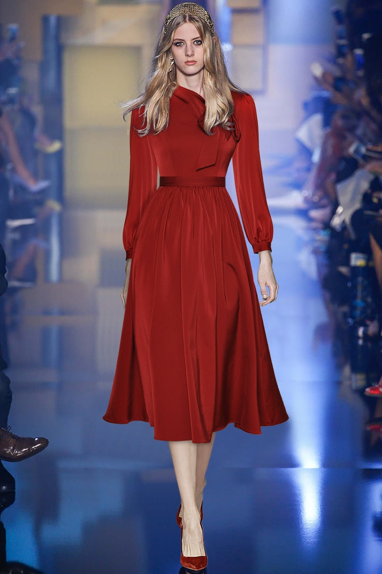 Classic Vintage Dress with a Flattering Fit