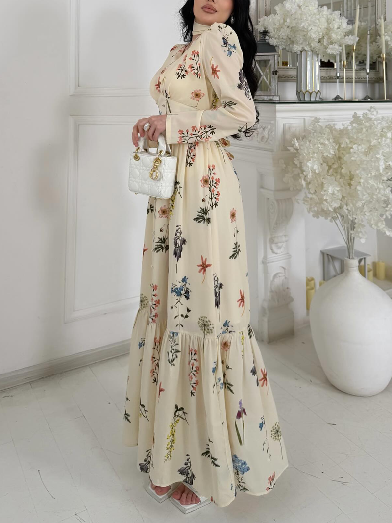 A Vintage Style Dress with Delicate Timeless Details