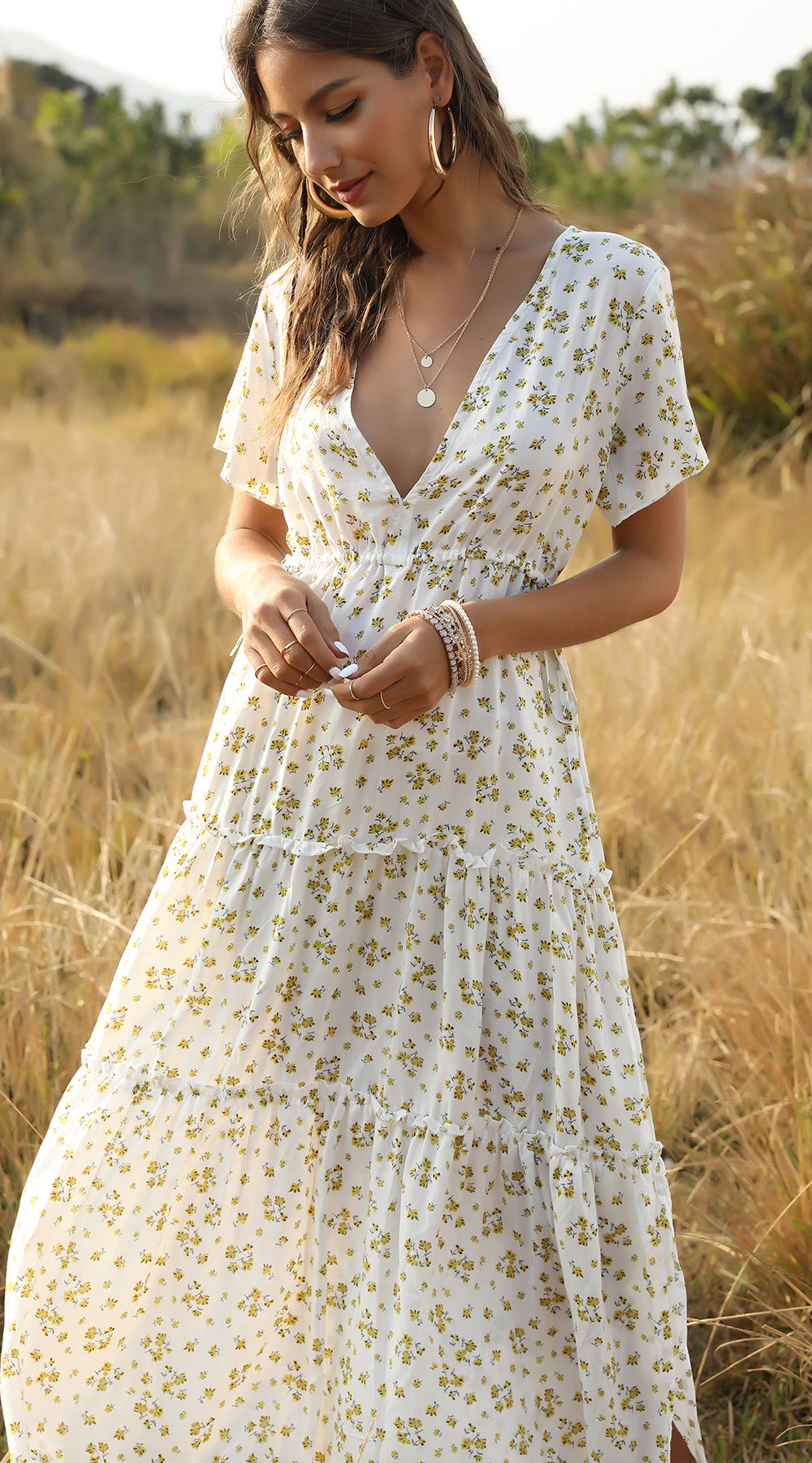 A Vintage Style Dress with Delicate Timeless Details