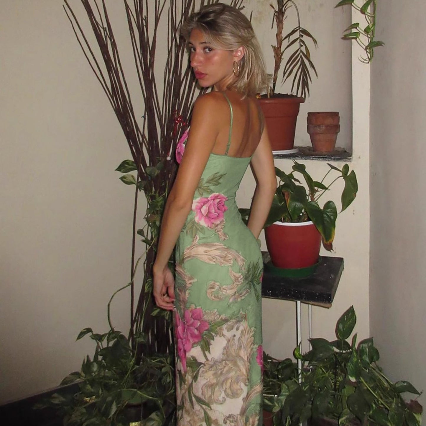 A Vintage Style Dress with Delicate Timeless Details