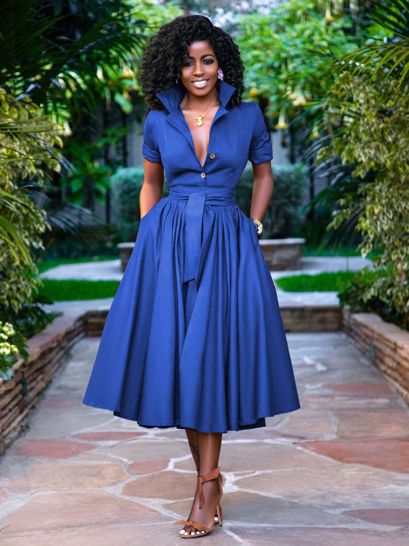 A Vintage Style Dress with Delicate Timeless Details