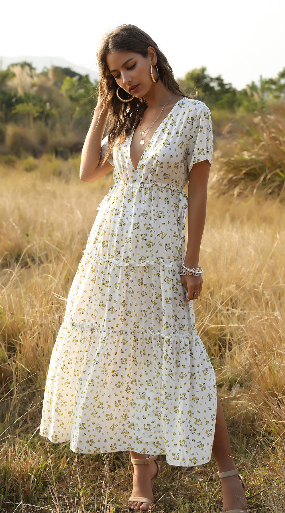 A Vintage Style Dress with Delicate Timeless Details
