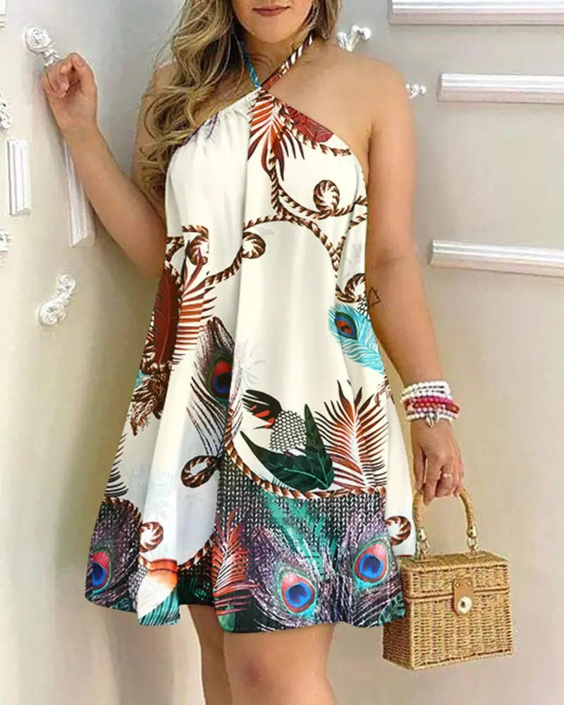 Peacock print