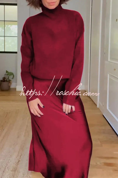 Vintage Inspired Sweater with a Contemporary Edge