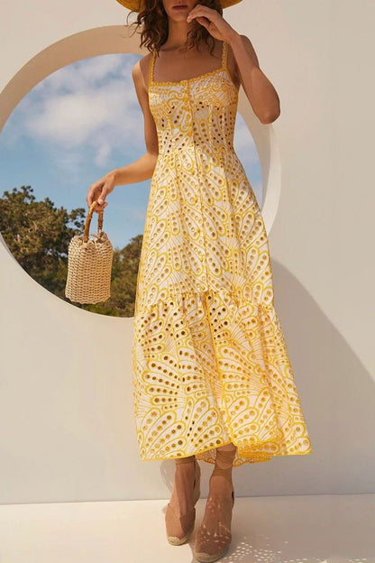 A Vintage Style Dress with Delicate Timeless Details