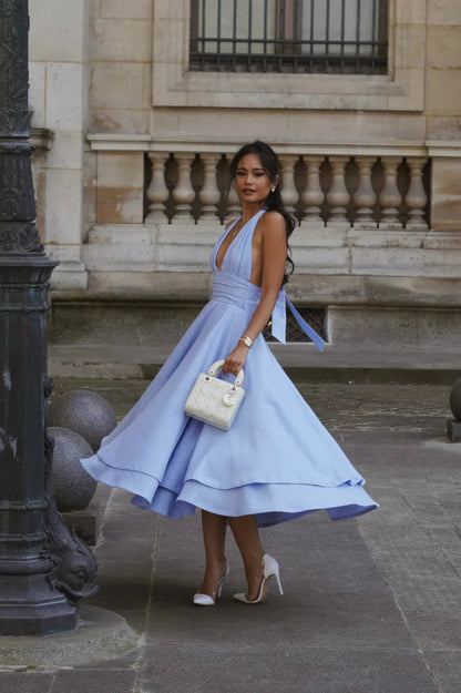 A Vintage Style Dress with Delicate Timeless Details