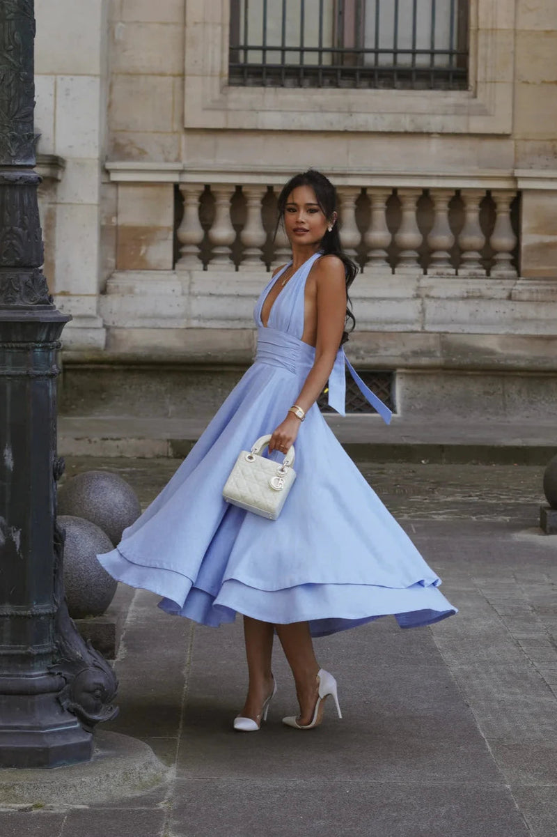 A Vintage Style Dress with Delicate Timeless Details