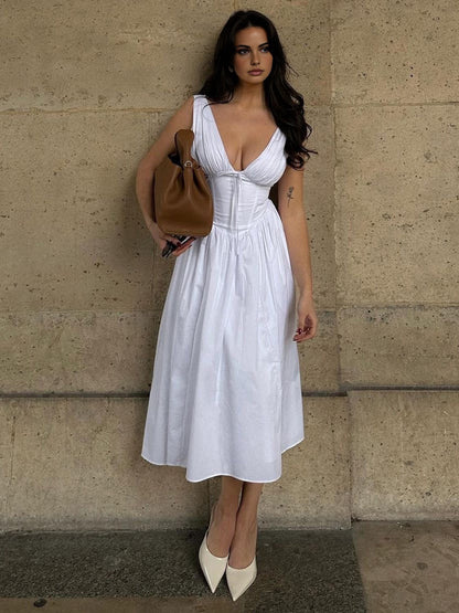 A Vintage Style Dress with Delicate Timeless Details