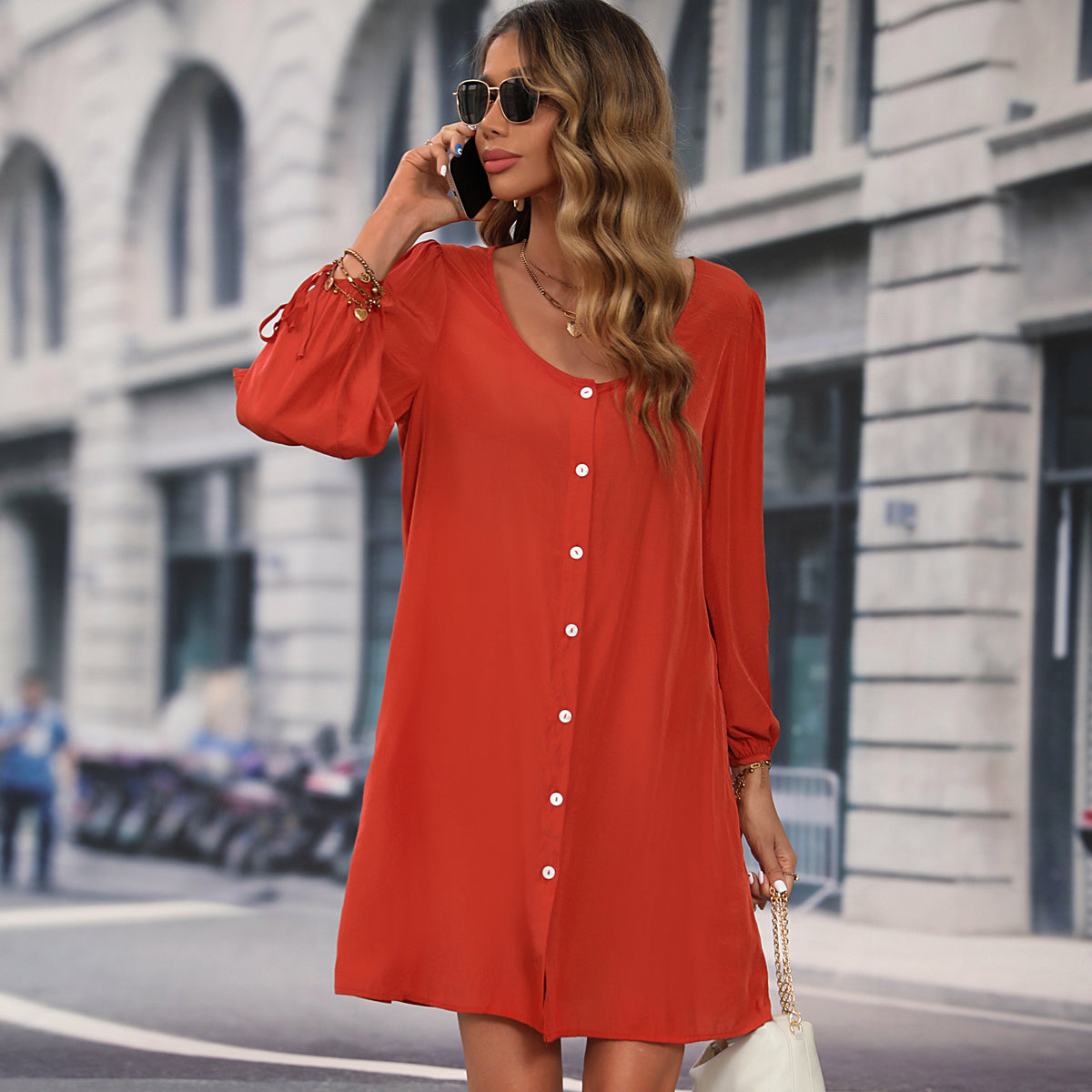 Classic Vintage Dress with a Flattering Fit