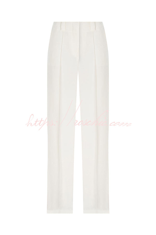 A Vintage Style Pants with Delicate Timeless Details