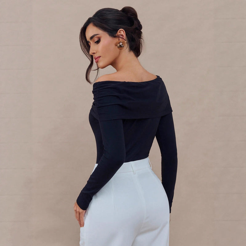 Gracefully Styled Top for Any Occasion