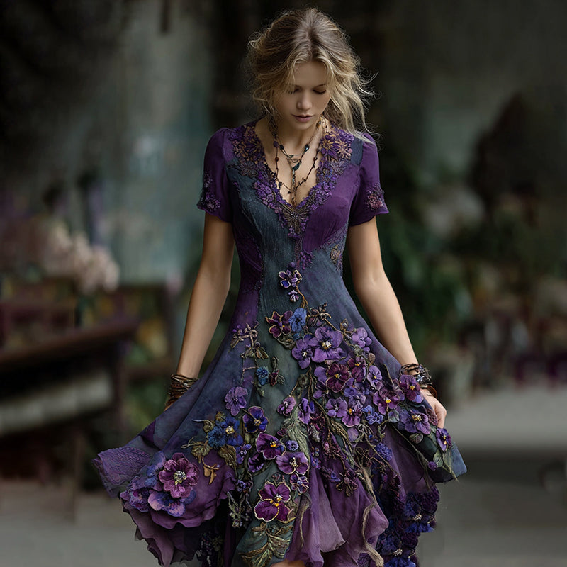 Vintage Inspired Dress with a Contemporary Edge